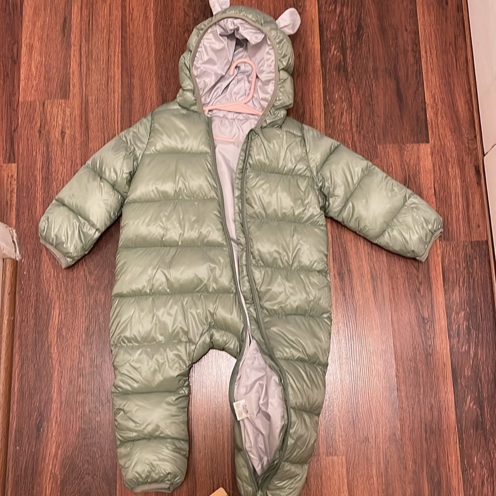 Girl’s One Piece Puffer Suit